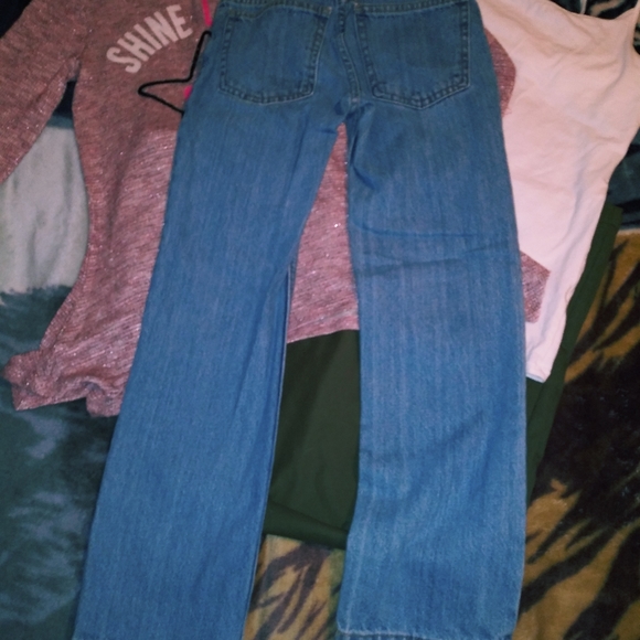 Girl"s Faded Glory Jeans - Picture 3 of 4